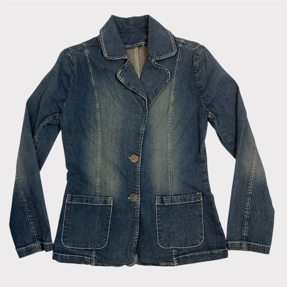 Vintage Blazer Denim Jacket